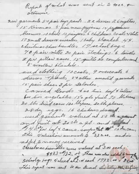 Report of what was sent to MCC and otherwise 1946-47 2.jpg