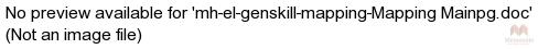 mh-el-genskill-mapping-Mapping Mainpg.doc