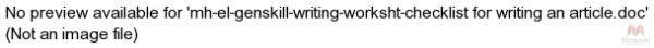 mh-el-genskill-writing-worksht-checklist for writing an article.doc