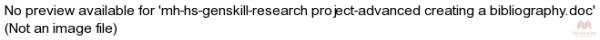 mh-hs-genskill-research project-advanced creating a bibliography.doc