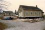 Preparing to move the 1908 church building