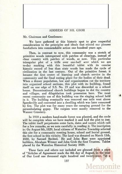 Address at plaque site on Hespeler Preston Highway1.jpg