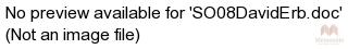 SO08DavidErb.doc