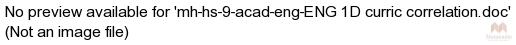 mh-hs-9-acad-eng-ENG 1D curric correlation.doc
